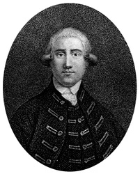 Plukovník James Gardiner 1688-1745, skotský voják, 1837