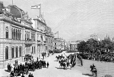 Kongresové budovy, Buenos Aires, Argentina, 1895