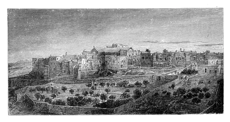 Klášter Narození Páně, Betlém, c1888