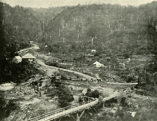 Měděné doly, Walhalla, 1901.