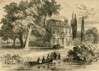 Corney House, v roce 1760, c1878.