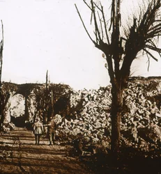Coucy-le-Chateau, Francie, c1914-c1918