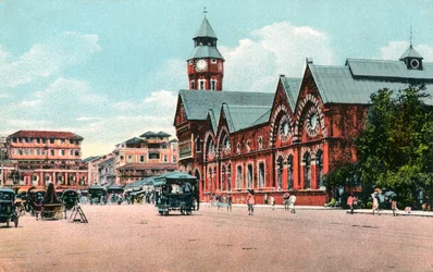 Crawford Market, Bombay, Indie, počátek 20. století