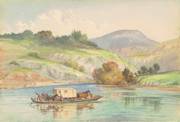 Překročení řeky James, 1878.