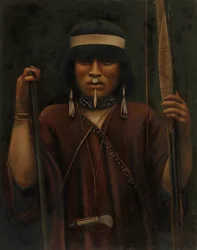 Cunivo Indian, ca. 1890-1892.