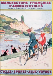 Cyklistika, sport, zábava, cestování, 20. století