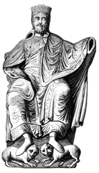 Dagobert I 603-689, merovejský král, 16. století 1849