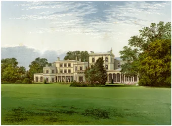 Danesfield House, Buckinghamshire, domov rodiny Scott-Murray, c1880