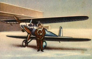 Dvouplošník Darmstadt D-18, 20. léta, 1932.