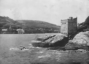 Dartmouth - Hrady Dartmouth a Kingswear, 1895