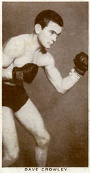 Dave Crowley , britský boxer, 1938