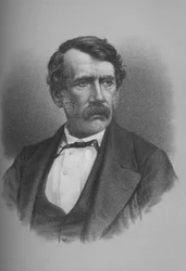 David Livingstone, skotský misionář a africký cestovatel, 1860s 1883