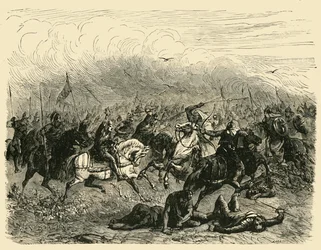 Porážka Abdalrahmana v Poitiers, 732 AD, 1890.