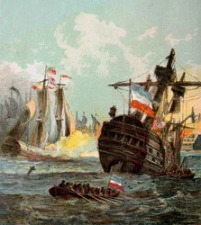 Porážka holandské flotily, 1666 1850