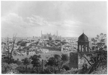 Dillí, Indie, 1860