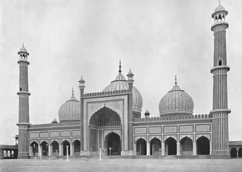 Dillí. Jumma Musjid, c1910.