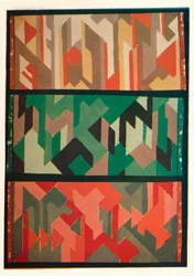 Designs for Rugs od Allgauer Handwebeteppiche, c1928