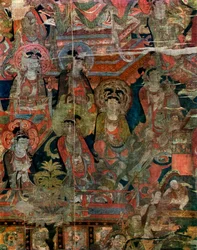Detail obrazu Ráje, Číňan, dynastie Tang, 618-907 1925