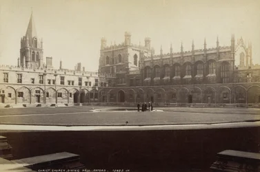 Jídelna, Christ Church College, Oxford, Oxfordshire, konec 19. nebo začátek 20. století