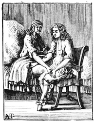 Přímá transfuze krve z člověka na člověka, 1679