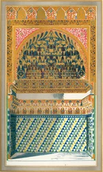 Divan, Court of the Fish Pond, 1907.