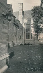 Koleje a jídelna. Princetonská univerzita, New Jersey, c1922