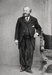 Dr TW Evans, americký zubař a životopisec Napoleona III., 19. století
