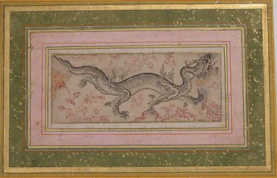 Drak v krajině, 16. století.
