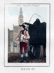 Dust O!, New Church, Strand, Londýn, 1805