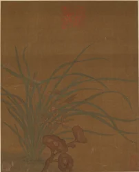 Osm vzorů květin, možná dynastie Ming, 1368-1644.