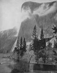 El Capitan, Yosemite, Kalifornie, c1897.