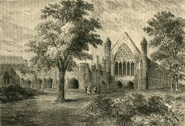 Ely House, 1772, c1872.