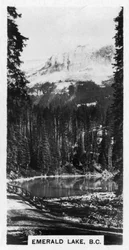 Emerald Lake near Field, British Columbia, Canada, c1920