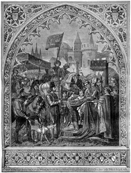 Vstup Ludvíka XI. Francouzského do Troyes, 1462 1882-1884