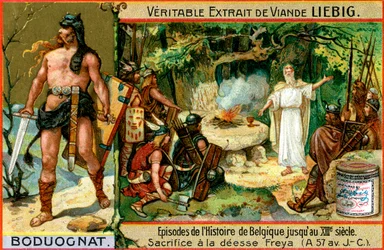 Epizody v historii Belgie až do 13. století: Boduognatus, c1900