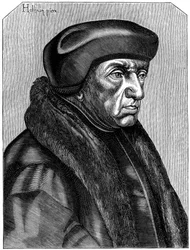 Erasmus 1469-1536, holandský humanista a teolog, 16. století 1849