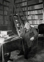 Ernest Renan, francouzský filozof a spisovatel, 1890