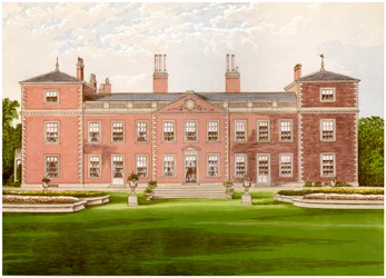 Euston Hall, Suffolk, domov vévody z Graftonu, 1880