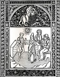 Bajka VIII: Žena provdaná za lupiče. Ezopsovy bajky, 1485, 1917