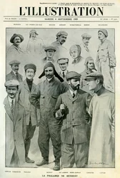 Slavní letci, obálka LIllustration, 4. září 1909