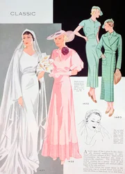 Módní ilustrace, 1935