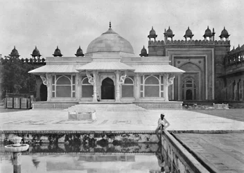 Fatehpur Sikri. Hrob šejka Salem Christi, c1910.