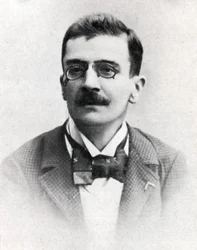 Ferdinand Brunetiere , francouzský spisovatel a kritik, konec 19. století