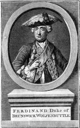 Ferdinand, vévoda z Brunswicku, 19. století.
