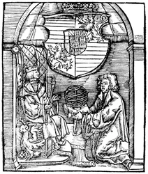 Ferdinand I., císař Svaté říše římské, a Johann Vogelin, Vídeň, 1529