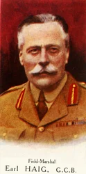 Polní maršál Earl Haig, G.C.B., 1927.