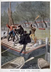 Boj na člunu, 1902