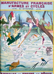 Rybářské potřeby, 20. století