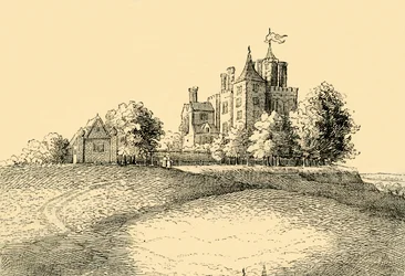 Flamsteed House z Hollars Long View, c1878.