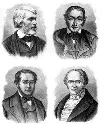 Čtyři sociální teoretici: Carlyle, Owen, Fourier a Proudhon, 1903